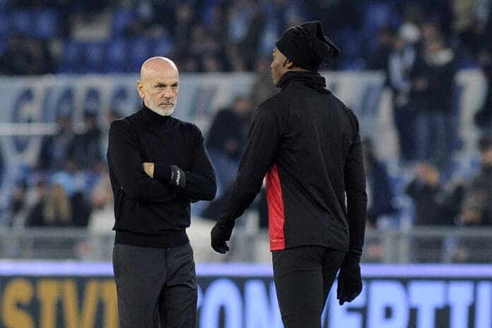 Pioli e Leao