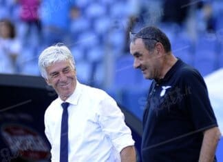 gasperini e sarri ph: fornelli/keypress