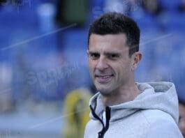 thiago motta sorridente ( foto di salvatore fornelli )