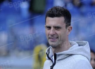 thiago motta sorridente ( foto di salvatore fornelli )