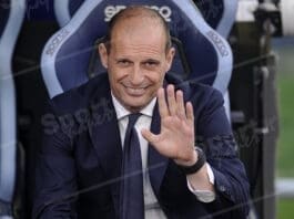 massimiliano allegri sorridente ( foto di salvatore fornelli )