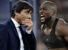 antonio conte e romelu lukaku ( foto fornelli/keypress )