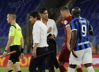 antonio conte paulo fonseca e romelu lukaku