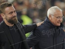 daniele de rossi e claudio ranieri