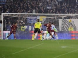 Pellegrini gol in Roma Lazio